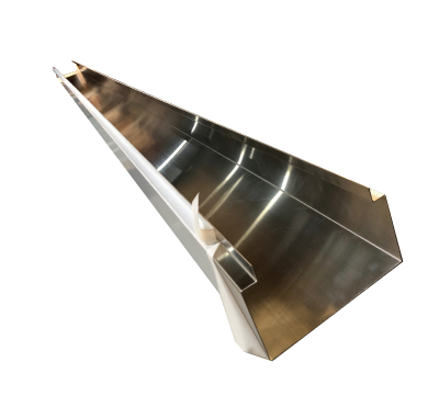 長さ3950mmの曲げ加工